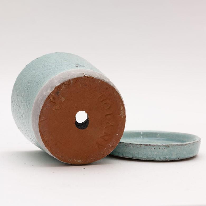 植木鉢 ポット フラワーポット おしゃれ かわいい プランター テラコッタ シャビー 受け皿付き ガーデニング 底穴 90038 | ブランド登録なし | 16