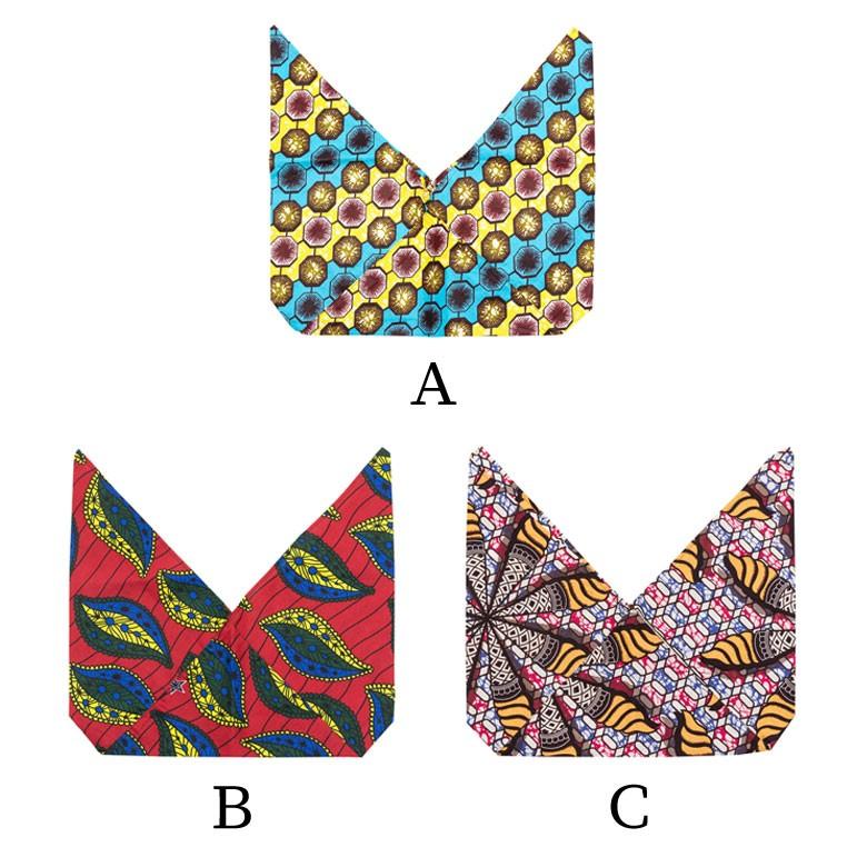 エコバック インナーバッグ バッグインバッグ あづま袋 巾着袋 カラフル  アフリカン ファブリック 綿 おしゃれ 自然モチーフ 民族布 パーニュ 90042 | ブランド登録なし | 20