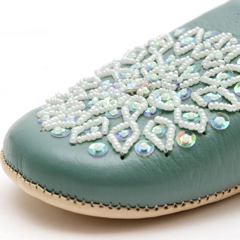 スリッパ モロッコ バブーシュ レザー 室内用 ルームシューズ レディース 来客用 おしゃれ 90043 | ブランド登録なし | 06