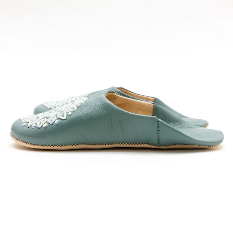 スリッパ モロッコ バブーシュ レザー 室内用 ルームシューズ レディース 来客用 おしゃれ 90043 | ブランド登録なし | 10