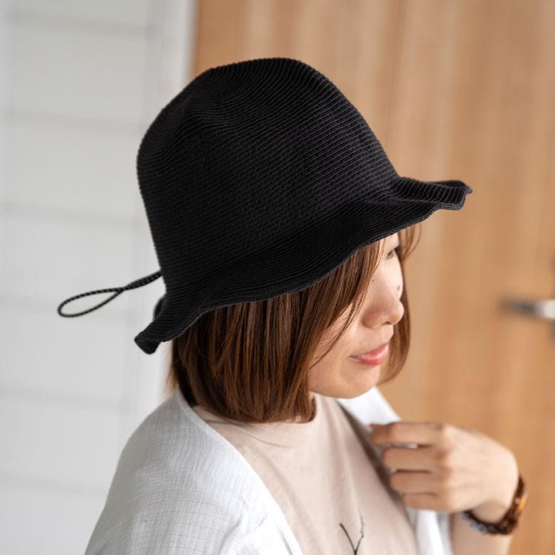 帽子 黒 折りたたみ メンズ レディース 撥水加工 ブレードハット マウンテンハット アウトドア 旅行 麦わら帽 日よけ 春夏 無地 おしゃれ 90045 | ブランド登録なし | 11