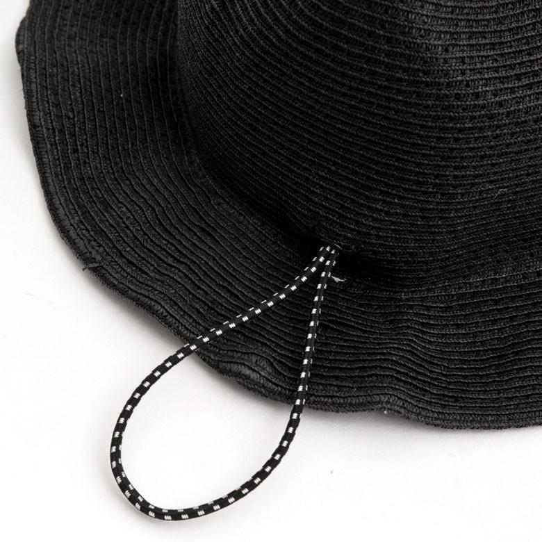 帽子 黒 折りたたみ メンズ レディース 撥水加工 ブレードハット マウンテンハット アウトドア 旅行 麦わら帽 日よけ 春夏 無地 おしゃれ 90045 | ブランド登録なし | 09