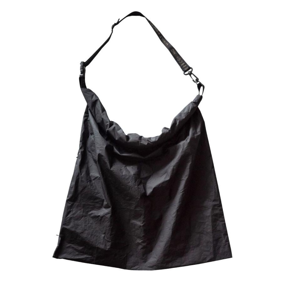 サコッシュ ショルダー バッグインバッグ メンズ レディース Lサイズ バッグ 調節可 折り畳み 斜めがけ 軽量 薄型 黒 シンプル 90050 | ブランド登録なし | 18