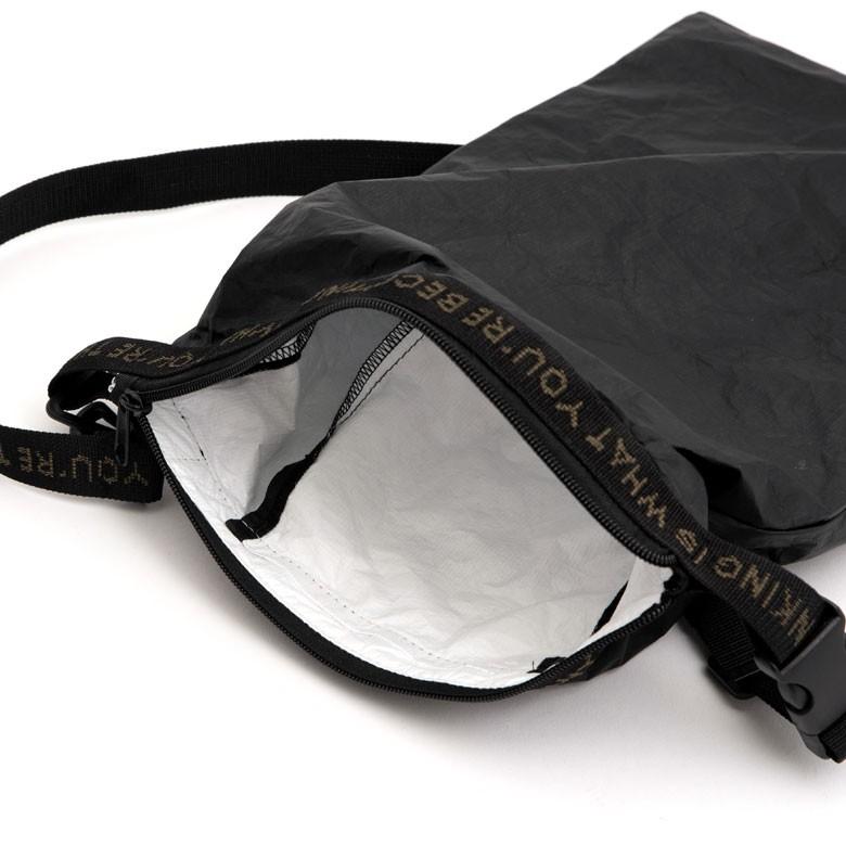 サコッシュ ショルダーバッグ ミニショルダー コンパクト バッグインバッグ ウエストバッグ ボディバッグ メンズ レディース 旅行 多収納 軽量 黒 90051 | ブランド登録なし | 09