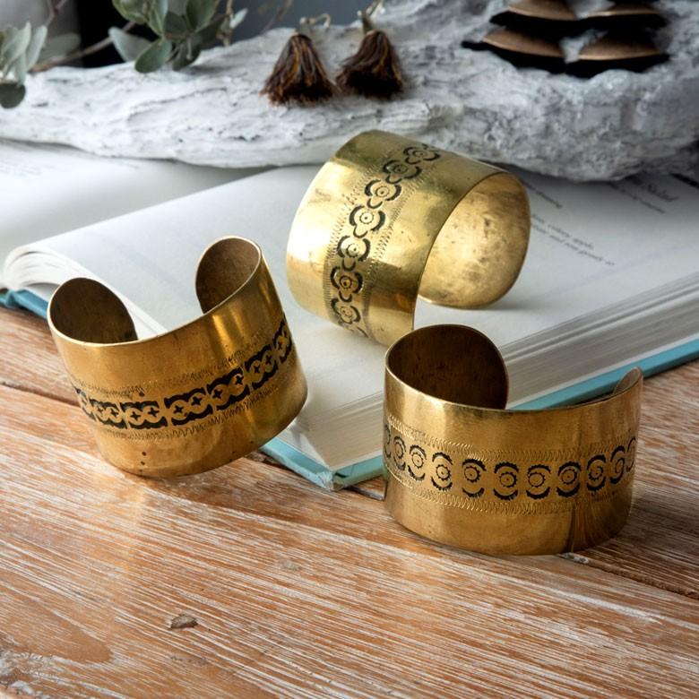 バングル レディース メンズ 太め ゴールド 真鍮 ハンドメイド ブレスレット ビンテージ おしゃれ 腕輪 アクセサリー アフリカ雑貨 アフリカン 90056 | ブランド登録なし | 12