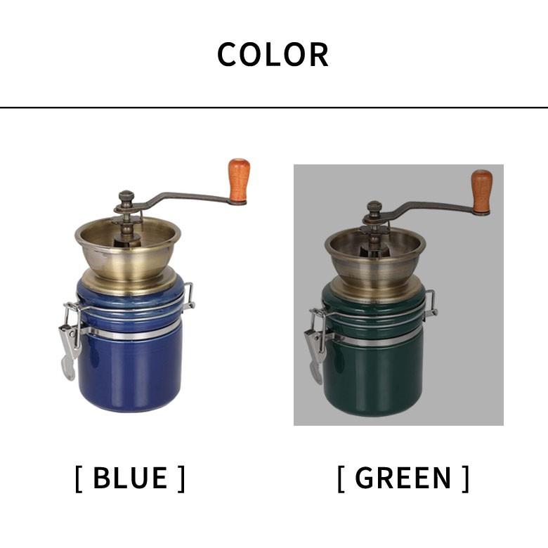 コーヒーミル 手動 アウトドア ミル 手挽き キャンプ コンパクト 粗さ