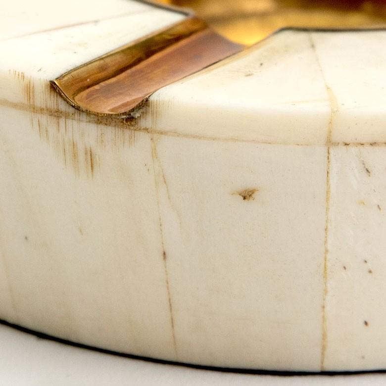 灰皿 おしゃれ 卓上 デザイン アンティーク レトロ  プレゼント ボーン 真鍮 アッシュトレイ インテリア 小物入れ  タバコ 3タイプ 90060 | ブランド登録なし | 16