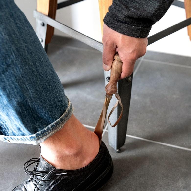 靴べら おしゃれ 靴ベラ ミニ シューホーン ショート コンパクト 高級 上質 インド製 くつべら 真鍮 スタイリッシュ プレゼント インテリア雑貨 90061 | ブランド登録なし | 06