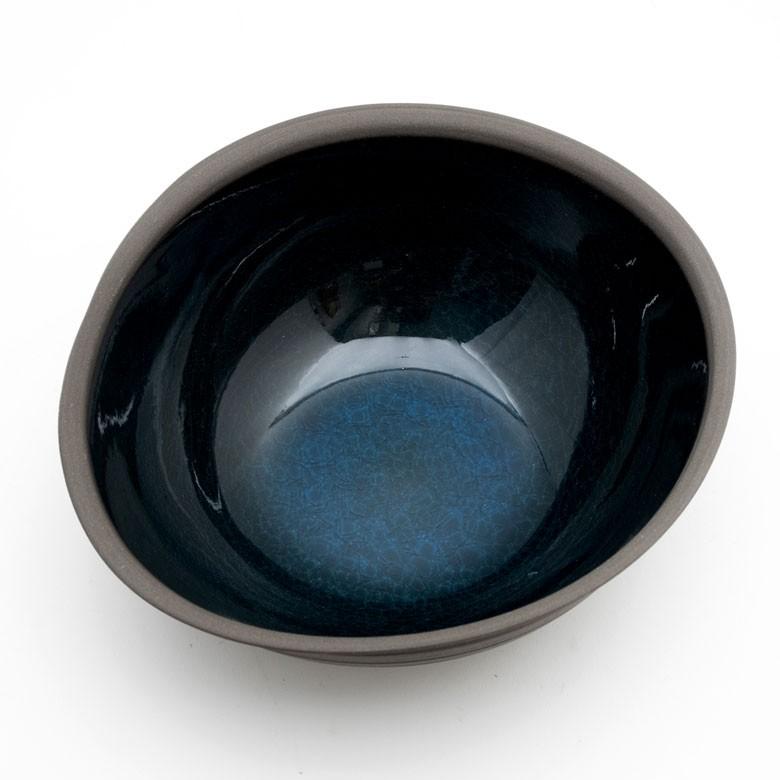 ボウル 信楽焼 幅24cm おしゃれ キッチン用品 焼物 和 鉢 ボーダー 大皿 ワインクーラー 丸十製陶 キッチン小物 パスタ サラダ 日本製 90091 | ブランド登録なし | 06