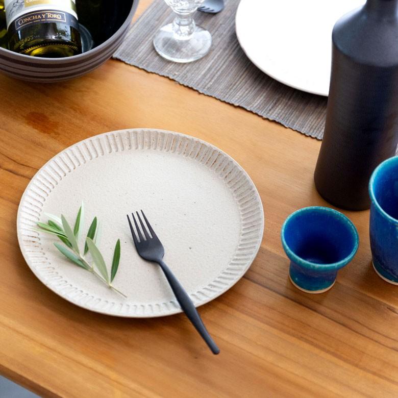 プレート 信楽焼 中皿 おしゃれ キッチン用品 焼物 和 皿 和食器 シンプル 食器 陶器  丸十製陶 キッチン小物 日本製 90097 | ブランド登録なし | 06