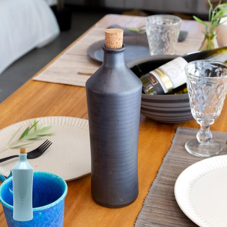 ボトル 信楽焼 ラジウムボトル おしゃれ キッチン用品 焼物 和 お酒 日本酒 焼酎 シンプル 食器 陶器 丸十製陶 キッチン小物 日本製 Elements 通販 Paypayモール