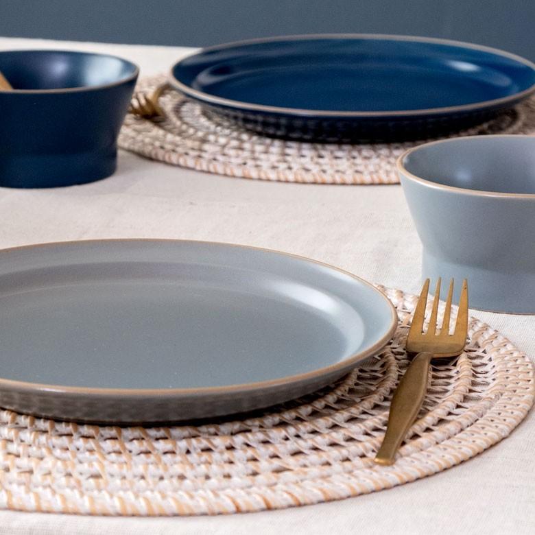 プレ−ト 皿 平皿 丸皿 食器 直径22cm 8寸皿 ラウンドプレート