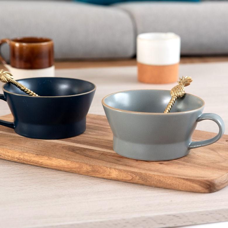 スープカップ プレート 食器 直径12cm 350ml カップ カフェオレボウル デザートカップ 食洗機対応 おしゃれ キッチン用品 カフェ キッチン小物 90144 | ブランド登録なし | 17