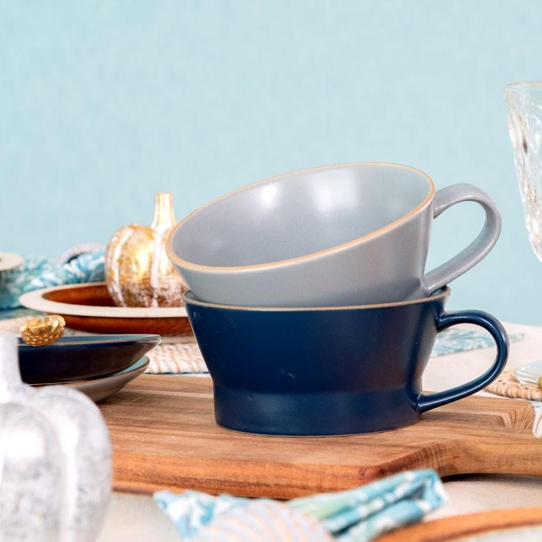 スープカップ プレート 食器 直径12cm 350ml カップ カフェオレボウル デザートカップ 食洗機対応 おしゃれ キッチン用品 カフェ キッチン小物 90144 | ブランド登録なし | 18