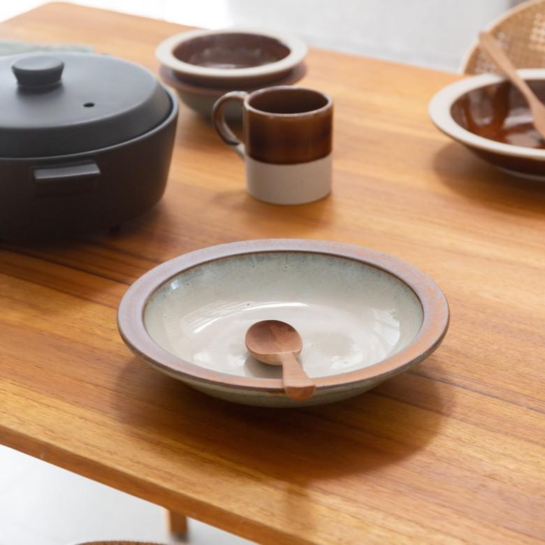 鉢 直径22cm 深皿 七寸鉢 カレー皿 中鉢 大鉢 ボウル 食洗機対応 1000W電子レンジ おしゃれ キッチン用品 カフェ キッチン小物 90147 | ブランド登録なし | 14