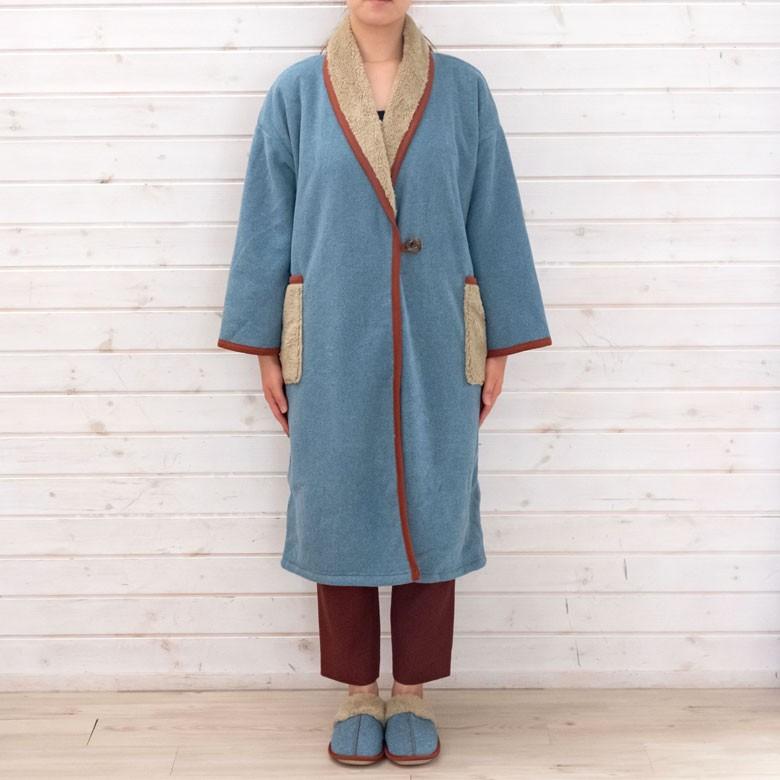 コーディガン 着る毛布 ブランケット ZELT HOME WEAR ボア フリーサイズ ルームウエア 部屋着 メンズ レディース ロング ガウン あたたかい 90169 | ブランド登録なし | 03