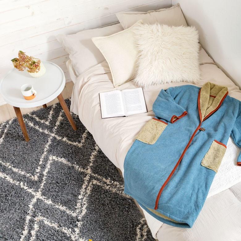 コーディガン 着る毛布 ブランケット ZELT HOME WEAR ボア フリーサイズ ルームウエア 部屋着 メンズ レディース ロング ガウン あたたかい 90169 | ブランド登録なし | 13