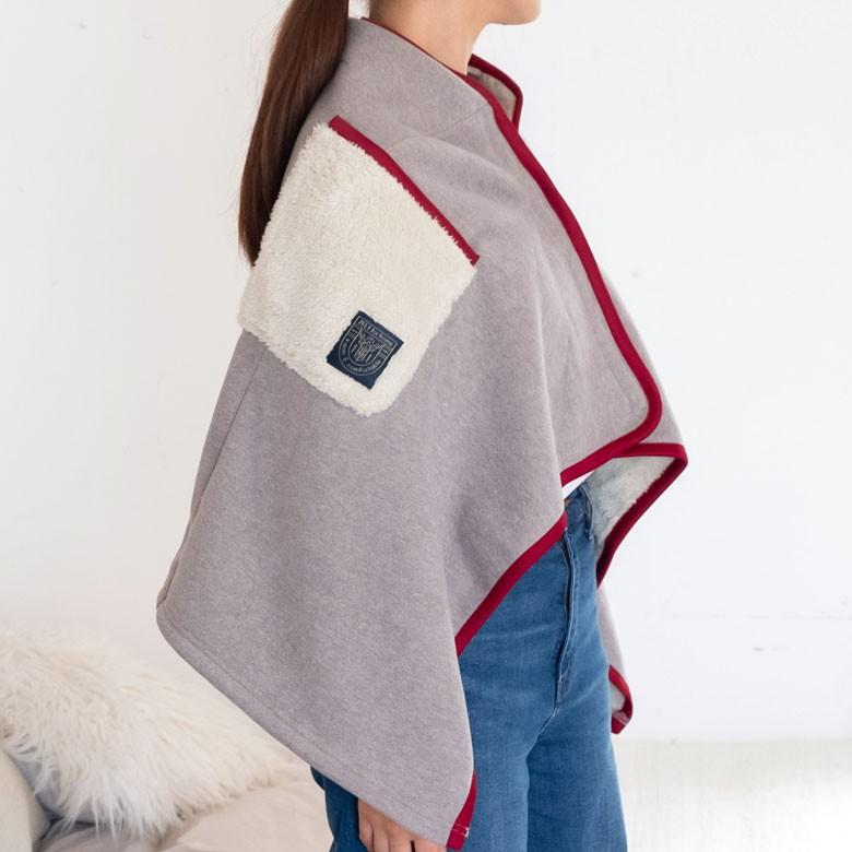 ブランケット ひざ掛け 巻きスカート丈 65cm ZELT HOME WEAR ボア フリーサイズ ルームウエア 部屋着 メンズ レディース ロング ガウン あたたかい 90170 | ブランド登録なし | 02