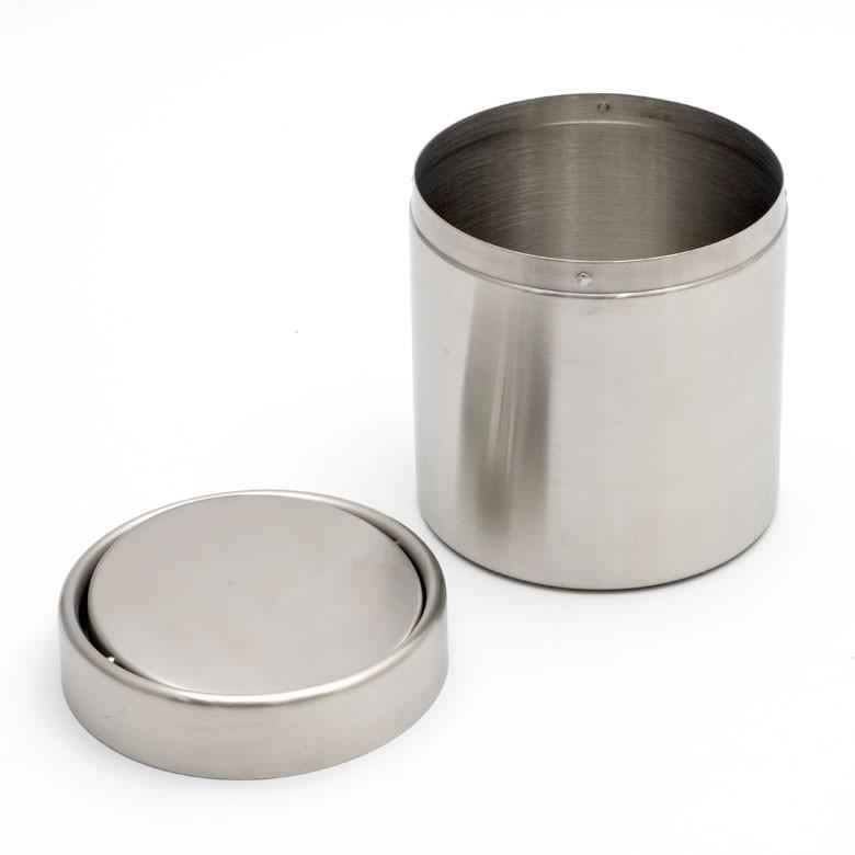 ごみ箱 ダストビン ゴミ箱 フタ付き フリップトップ シルバー ステンレス ダストボックス トイレ サニタリー バスルーム 洗面所 キッチン バス用品 90175 | ブランド登録なし | 04