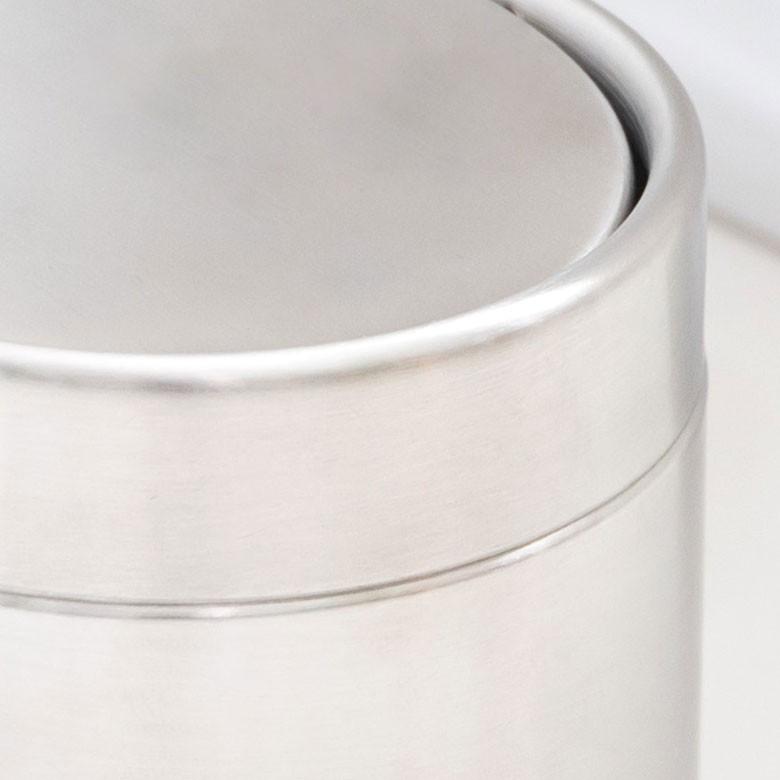 ごみ箱 ダストビン ゴミ箱 フタ付き フリップトップ シルバー ステンレス ダストボックス トイレ サニタリー バスルーム 洗面所 キッチン バス用品 90175 | ブランド登録なし | 06