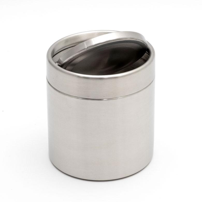 ごみ箱 ダストビン ゴミ箱 フタ付き フリップトップ シルバー ステンレス ダストボックス トイレ サニタリー バスルーム 洗面所 キッチン バス用品 90175 | ブランド登録なし | 07