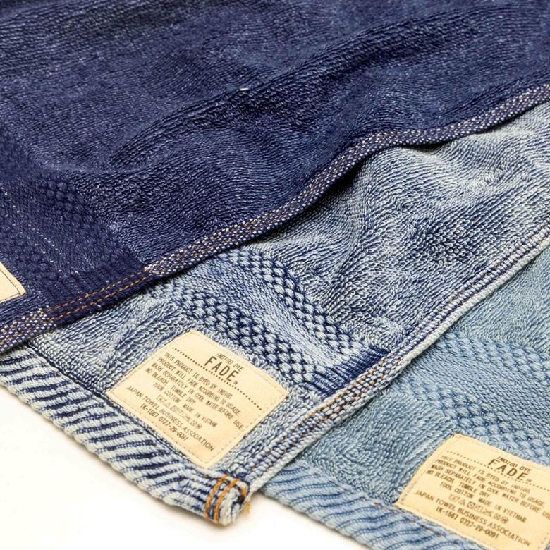 大判バスタオル ふわふわ バスタオル コットン ウォッシュド デニム風 ジーンズ風 ネイビー ブルー ヴィンテージカラー おしゃれ かっこいい 90182 | ブランド登録なし | 11