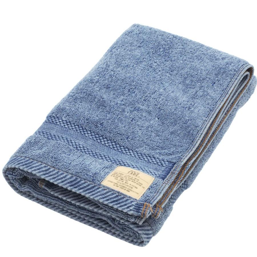 バスタオル ふわふわ コットン ウォッシュド デニム風 ジーンズ風 ネイビー ブルー ヴィンテージカラー おしゃれ かっこいい 90183 | ブランド登録なし | 19
