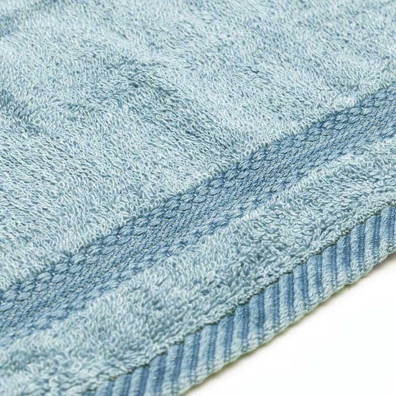 ウォッシュタオル タオル ふわふわ コットン ウォッシュド デニム風 ジーンズ風 ネイビー ブルー ヴィンテージカラー おしゃれ かっこいい 90185 | ブランド登録なし | 11