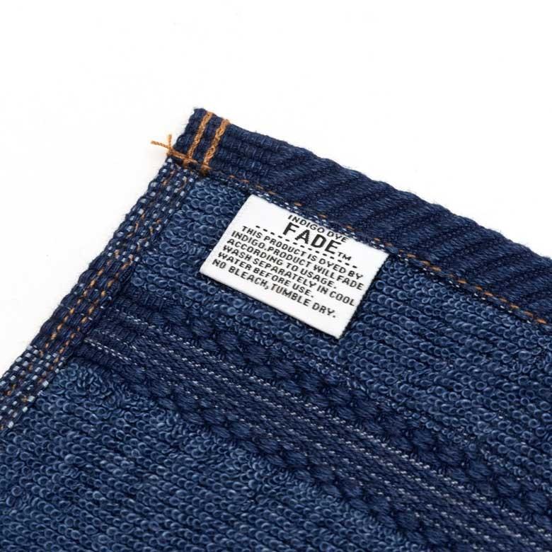 タオルハンカチ タオル ハンカチ ふわふわ コットン ウォッシュド デニム風 ジーンズ風 ネイビー ブルー ヴィンテージカラー おしゃれ かっこいい 90186 | ブランド登録なし | 04