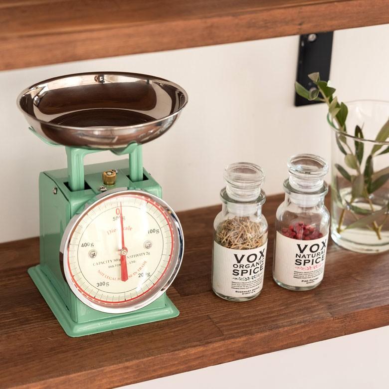 スケール キッチンスケール 上皿はかり アナログ式 キッチン用品 秤 コンパクト ミニ 最大計量500g おしゃれ レトロ クラシカル 90190 | ブランド登録なし | 25
