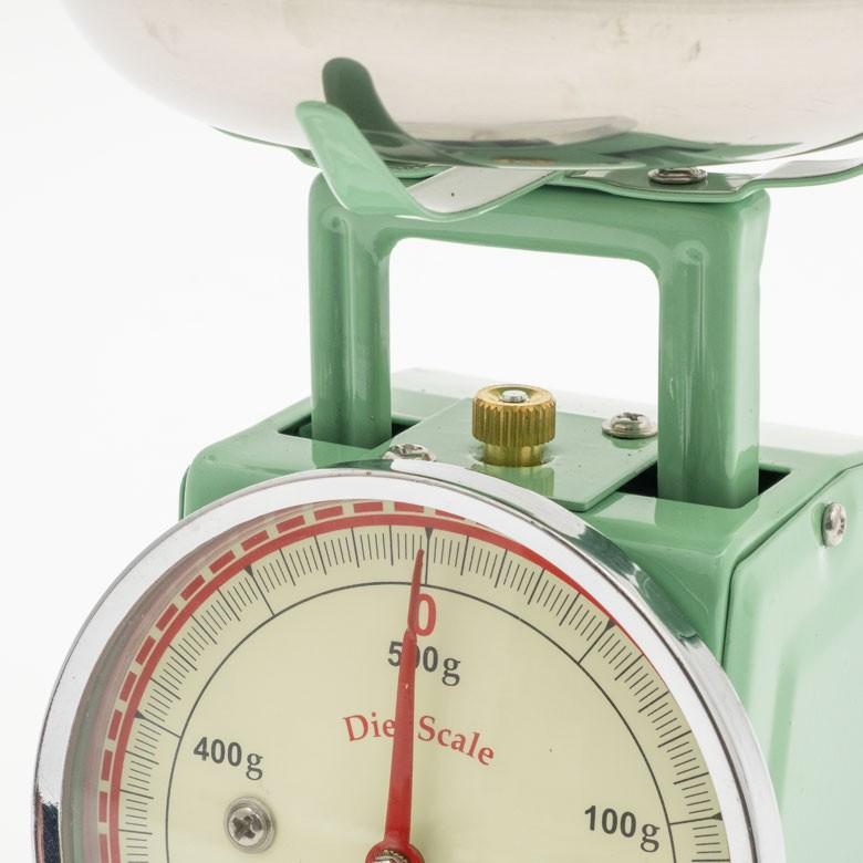 スケール キッチンスケール 上皿はかり アナログ式 キッチン用品 秤 コンパクト ミニ 最大計量500g おしゃれ レトロ クラシカル 90190 | ブランド登録なし | 10