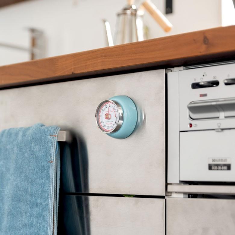 タイマー キッチン ベル マグネット付き アナログ式 最大55分 キッチン用品 ダイヤル式 ゼンマイ おしゃれ レトロ クラシカル 90191 | ブランド登録なし | 08