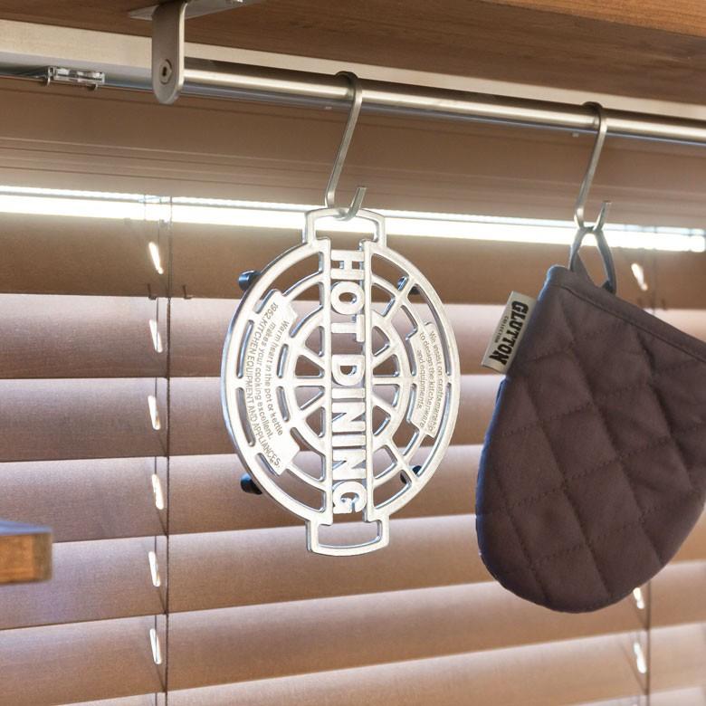 鍋しき トリベット アルミ 鍋敷 シルバー サークル 丸 アルミトリベット なべしき 金属製 アルミ製 おしゃれ レトロ アメリカン ビンテージ 90192 | ブランド登録なし | 02