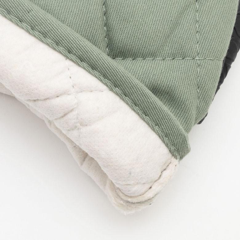 鍋つかみ ミトン 耐熱ゴム コットン ストラップ付き なべつかみ オーブンミット おしゃれ 耐熱180℃ 綿 クロロプレンゴム 90194 | ブランド登録なし | 18