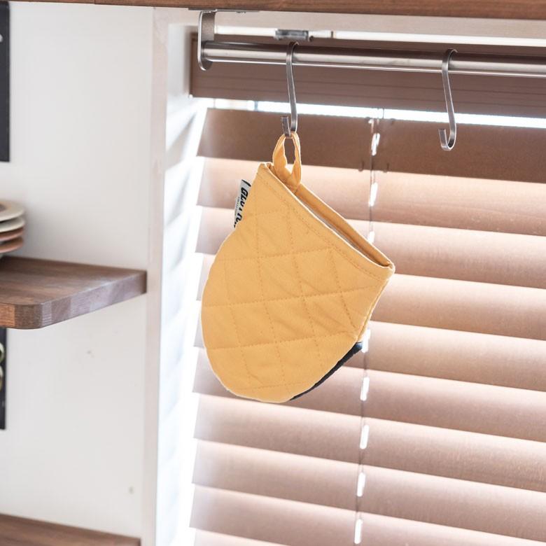 鍋つかみ ミトン 耐熱ゴム コットン ストラップ付き なべつかみ オーブンミット おしゃれ 耐熱180℃ 綿 クロロプレンゴム 90194 | ブランド登録なし | 07