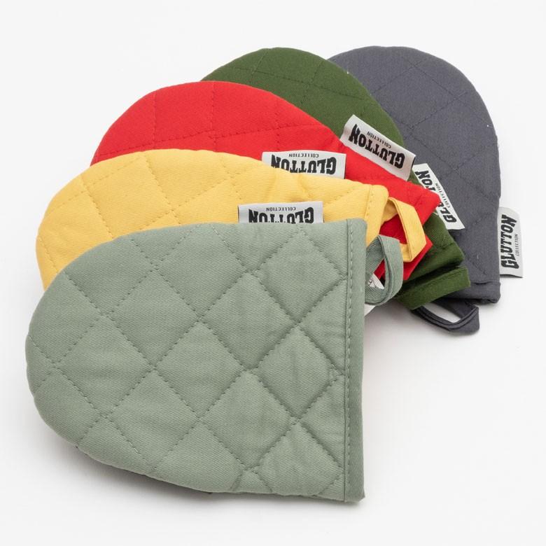 鍋つかみ ミトン 耐熱ゴム コットン ストラップ付き なべつかみ オーブンミット おしゃれ 耐熱180℃ 綿 クロロプレンゴム 90194 | ブランド登録なし | 08