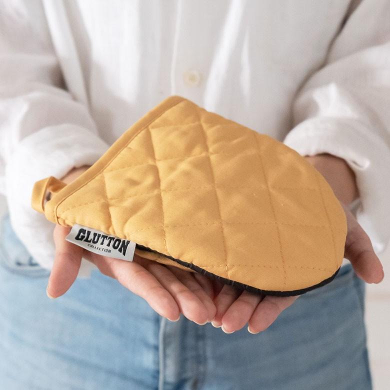 鍋つかみ ミトン 耐熱ゴム コットン ストラップ付き なべつかみ オーブンミット おしゃれ 耐熱180℃ 綿 クロロプレンゴム 90194 | ブランド登録なし | 09