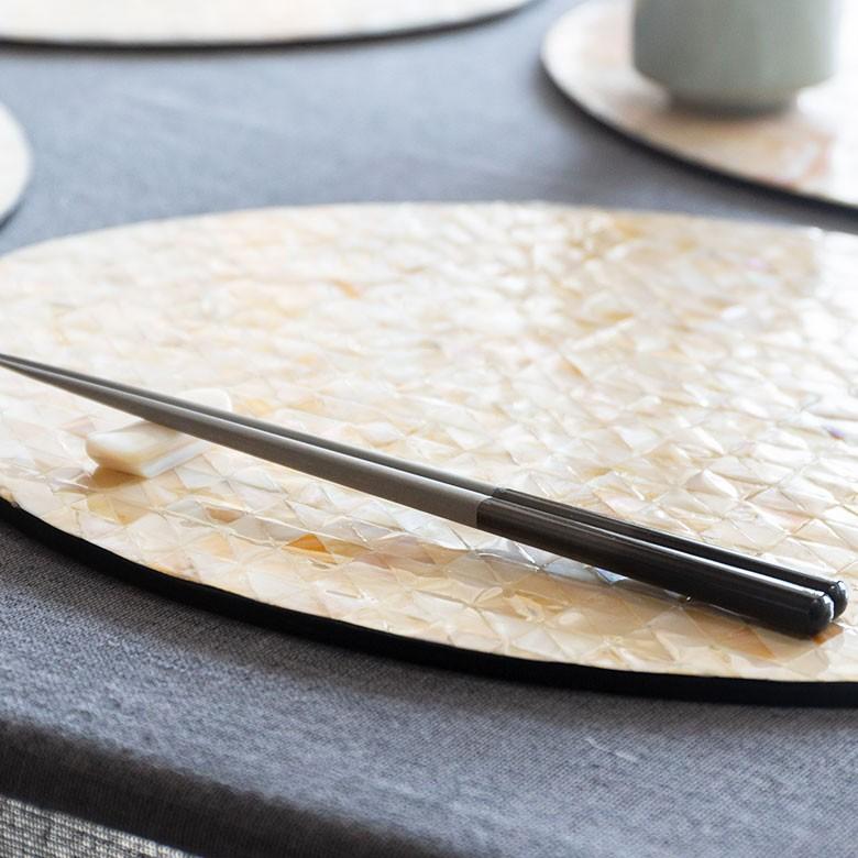 箸 はし 木製 23cm グレー 食洗機 対応 食器洗浄機 天然木 日本製 男女兼用 ユニセックス 個別包装 グラデーション シンプル 先角仕様 プレゼント ギフト 90195 | ブランド登録なし | 07