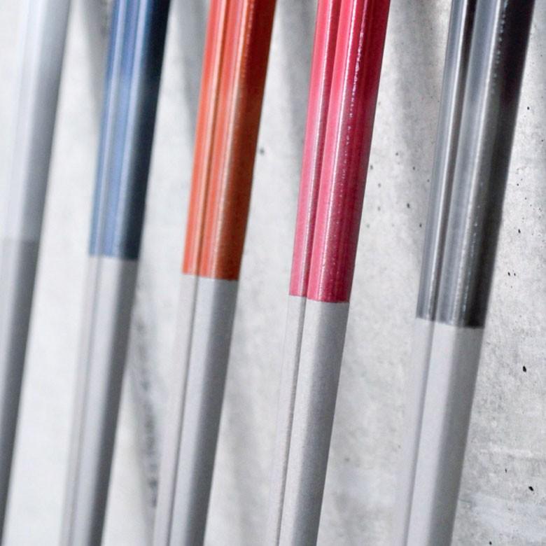 箸 はし 木製 23cm グレー 食洗機 対応 食器洗浄機 天然木 日本製 男女兼用 ユニセックス 個別包装 グラデーション シンプル 先角仕様 プレゼント ギフト 90195 | ブランド登録なし | 12