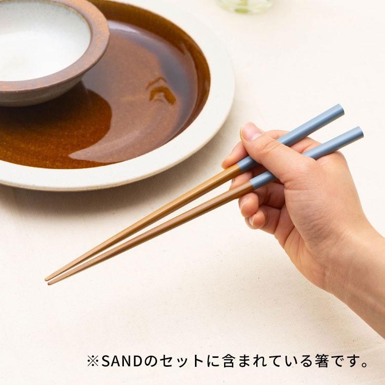 箸 はし 箸 箸セット お箸 カトラリー６膳 木製 22.5cm  天然木 日本製 男女兼用 ユニセックス 来客用 ゲスト用 先角仕様 プレゼント ギフト 90196 | ブランド登録なし | 05