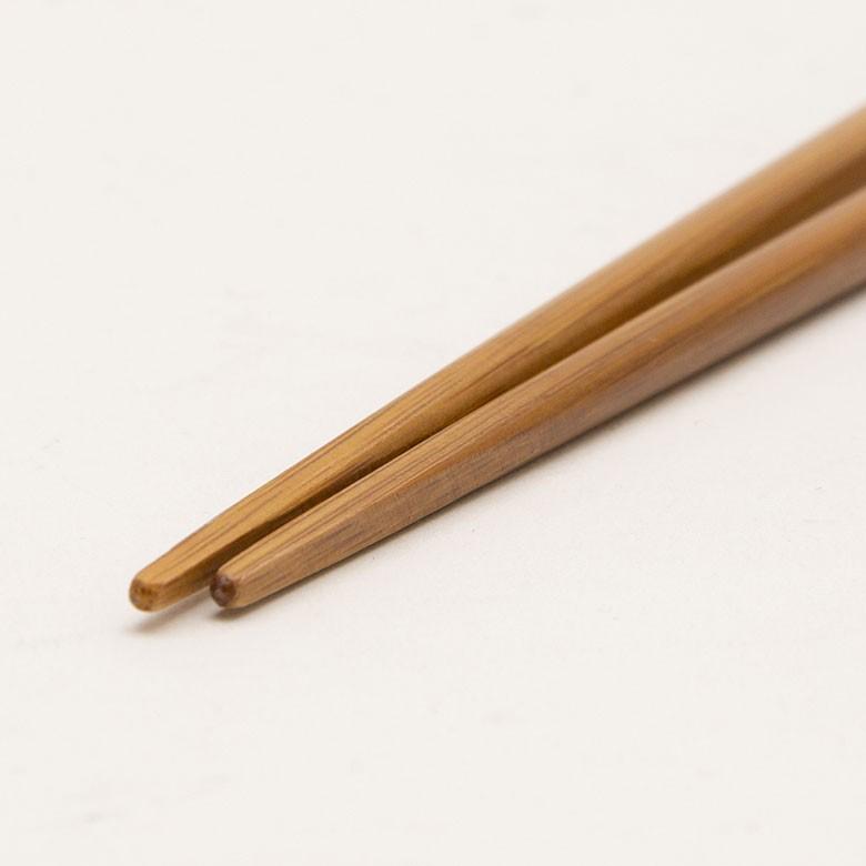 箸 はし 箸 箸セット お箸 カトラリー６膳 木製 22.5cm  天然木 日本製 男女兼用 ユニセックス 来客用 ゲスト用 先角仕様 プレゼント ギフト 90196 | ブランド登録なし | 08