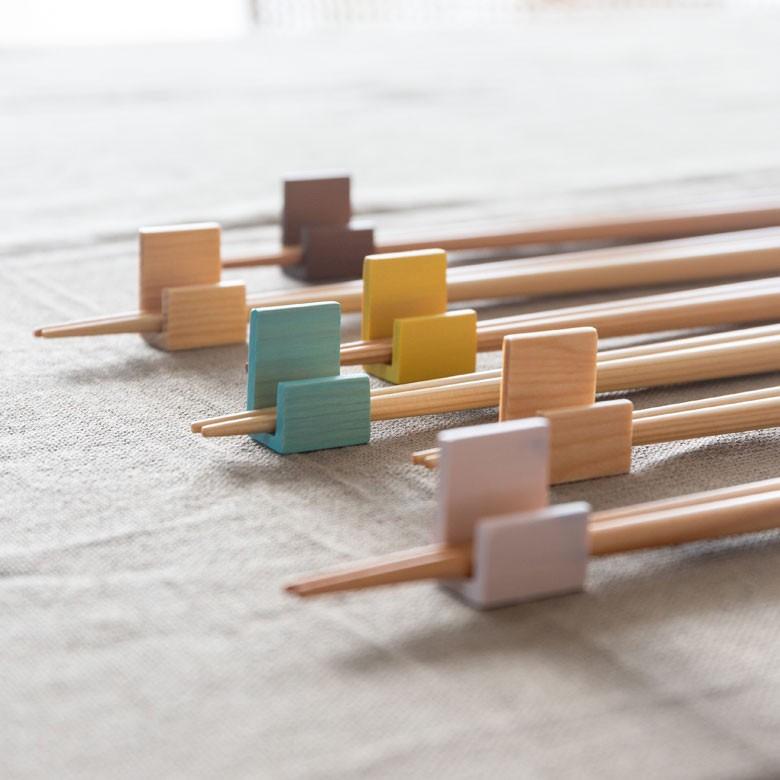 箸 はし 箸 箸セット お箸 カトラリー 箸置き 2膳 木製 22.5cm  天然木 日本製 男女兼用 ユニセックス レスト付き 来客用 ゲスト用 プレゼント ギフト 90197 | ブランド登録なし | 04