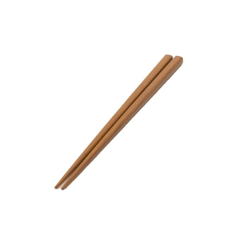 お箸　木製 お箸 天然木製 ナチュラルウッド ケヤキ 栗 23cm 箸 日本製 はし