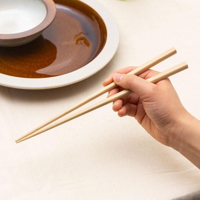 お箸　木製 箸 はし 木製 お箸 23.5cm 天然木 日本製 男女兼用 ユニセックス