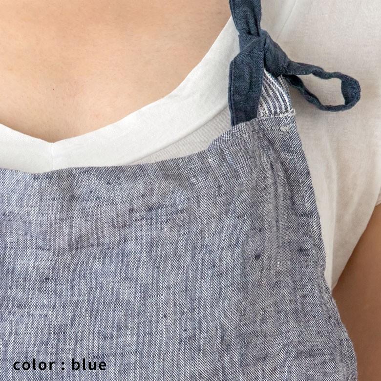 エプロン マノン リネン おしゃれ キッチン雑貨 長め 北欧 約100cm Lino e lina リーノ エ リーナ 90201 | ブランド登録なし | 22