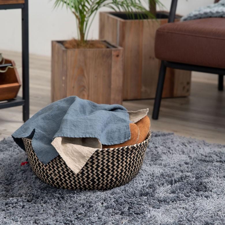 キッチンクロス リネン 北欧 正方形 台拭き リネン ストラップ付 キッチン雑貨 おしゃれ  厚め Lino e lina リーノ エ リーナ 90202 | ブランド登録なし | 16