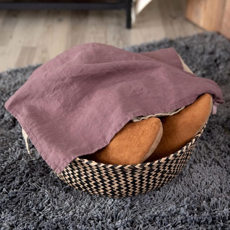 キッチンクロス リネン 北欧 正方形 台拭き リネン ストラップ付 キッチン雑貨 おしゃれ  厚め Lino e lina リーノ エ リーナ 90202 | ブランド登録なし | 13