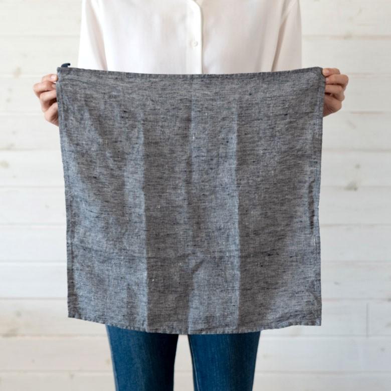 キッチンクロス リネン 北欧 正方形 台拭き リネン ストラップ付 キッチン雑貨 おしゃれ  厚め Lino e lina リーノ エ リーナ 90202 | ブランド登録なし | 14