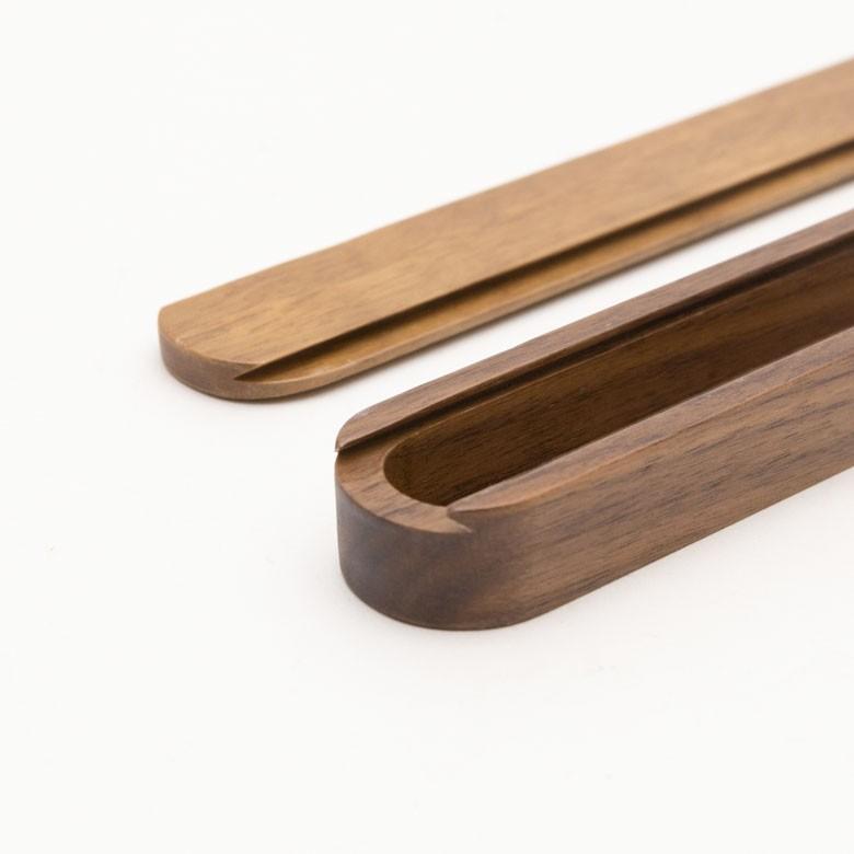 箸箱 はしケース 木製 ナチュラルブラウン スライド式 21cm 男女兼用 ユニセックス 来客用 ゲスト用 先角仕様 プレゼント ギフト 90212 | ブランド登録なし | 04