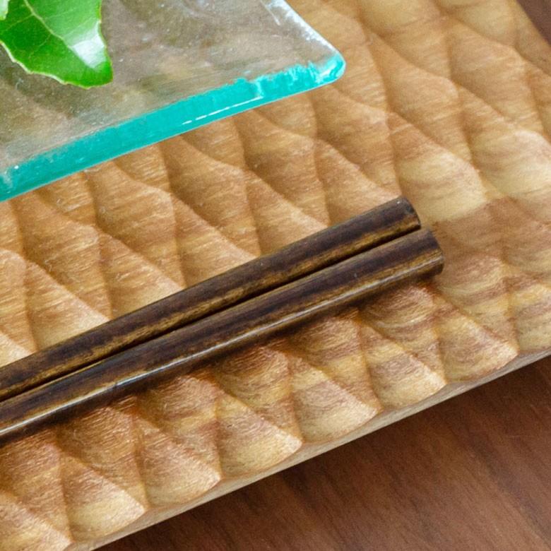 箸 はし 木製 19cm 食洗機対応 コンパクト 天然木 日本製 染箸 食器洗浄機対応 男女兼用 ユニセックス 来客用 ゲスト用 先角仕様 プレゼント ギフト 90214 | ブランド登録なし | 14